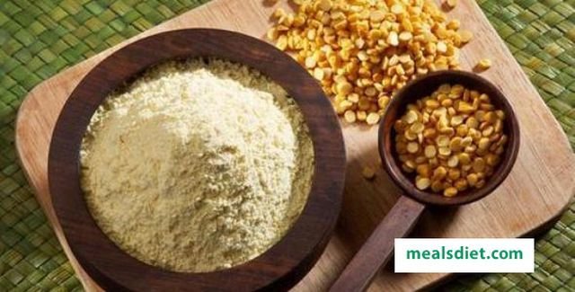 فوائد_دقيق_الحمص كيف يعمل طحين الحمص في تبييض الإبط